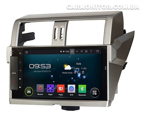 Штатная магнитола Toyota Land Cruiser 150 (2014+) Incar AHR-2252, фото 2