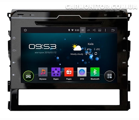 Штатная магнитола Toyota Land Cruiser 200 (2016+) Incar AHR-2239A4 Android