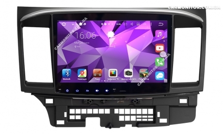 Штатная магнитола Mitsubishi Lancer X Mignova CarPad MLA-7707 Android, фото 2