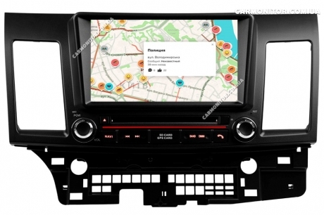 Штатная магнитола Mitsubishi Lancer X 2007+ Mignova MLA-8907 Android, фото 3