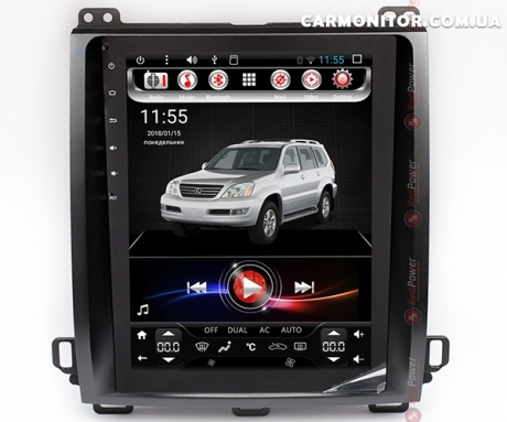 Штатная магнитола Lexus GX470 2004-2009 RedPower 31470 IPS Android, фото 1