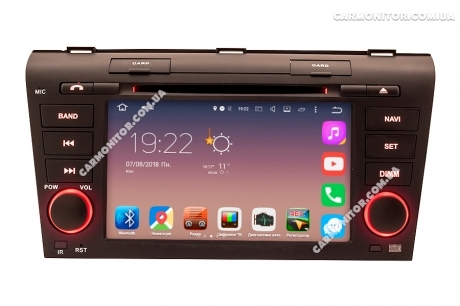 Штатная магнитола Mazda 3 2004-2009 Mignova MA3-8806 Android, фото 6
