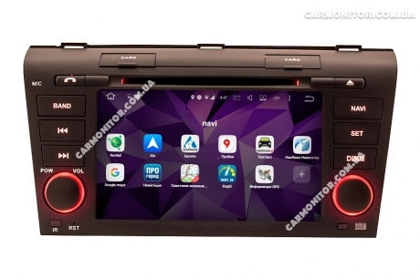 Штатная магнитола Mazda 3 2004-2009 Mignova MA3-8706 Android, фото 8