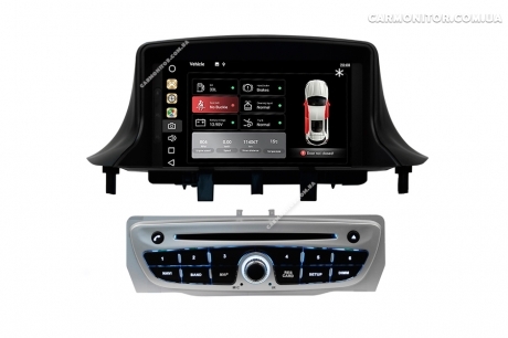 Штатная магнитола Renault Fluence, Megane 3 2008-2015 Silver Mignova RME-8909S Android, фото 8