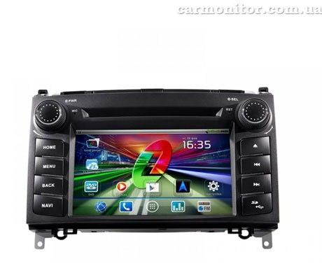 Штатная магнитола Mercedes A/B Gazer CM282