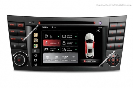 Штатная магнитола Mercedes E 211 2002-2009 Mignova MBE-8902 Android, фото 6