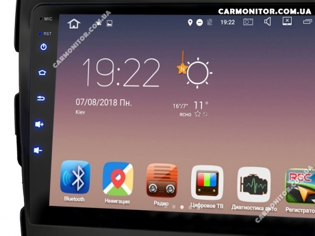 Штатная магнитола Mitsubishi Outlander XL Rocford Mignova CarPad MOX-7810 Android, фото 3