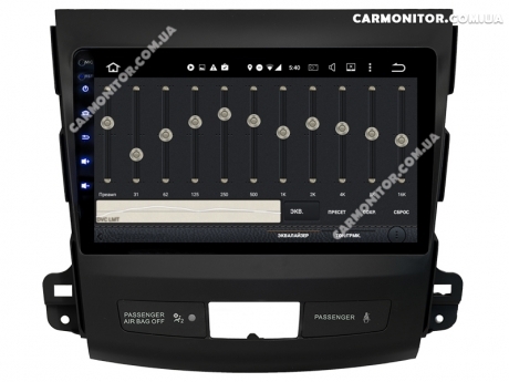 Штатная магнитола Mitsubishi Outlander XL Rocford Mignova CarPad MOX-7810 Android, фото 6