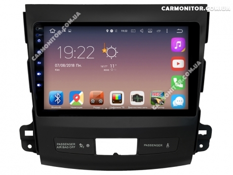 Штатная магнитола Mitsubishi Outlander XL Rocford Mignova CarPad MOX-7810 Android, фото 2