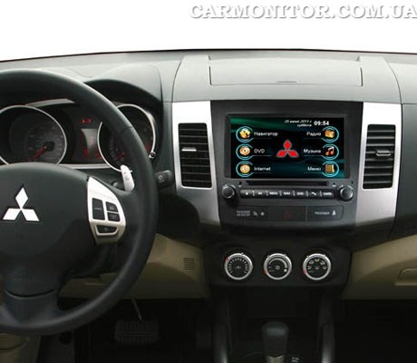 Штатная магнитола Mitsubishi Outlander XL Road Rover
