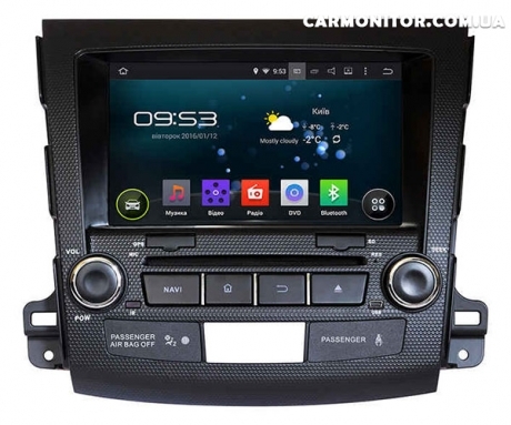 Штатная магнитола Mitsubishi Outlander XL Incar AHR-6181A5 Android, фото 1
