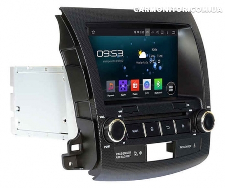 Штатная магнитола Mitsubishi Outlander XL Incar AHR-6181A5 Android, фото 2