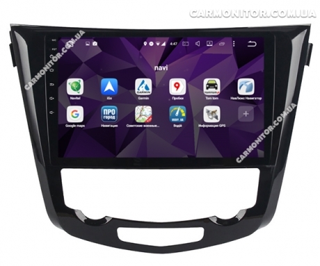 Штатная магнитола Nissan X-Trail 2014+ Mignova CarPad NQA-7814 Android, фото 4