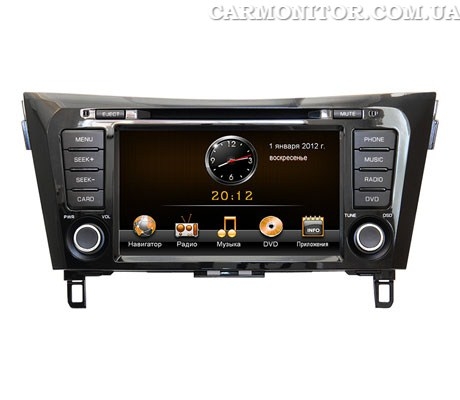 Штатная магнитола Nissan Qashqai (2014+) Road Rover