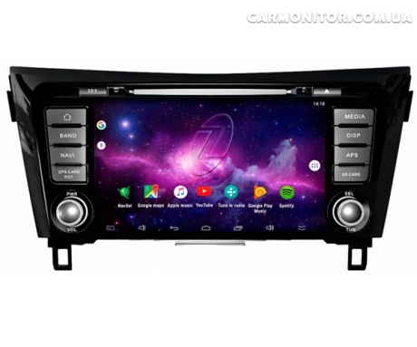 Штатная магнитола Nissan Qashqai 2013-2016 Gazer CM6008-J11 Android