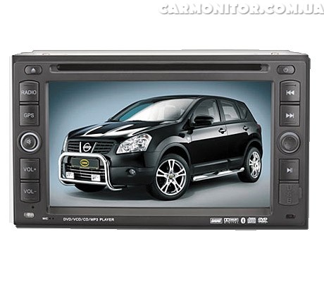 Штатная магнитола для Nissan Qashqai Phantom DVM-1325G i6