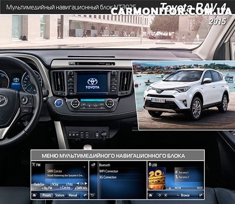 Мультимедийный навигационный блок Navitouch NT3025 для Toyota RAV4 2014+, фото 2