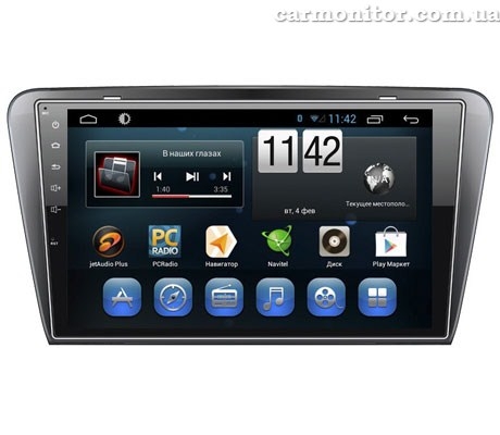 Штатная магнитола Skoda Octavia A7 2014+ RedPower 18007B Android