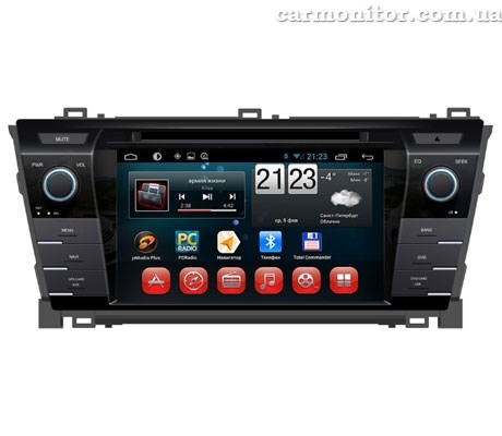 Штатная магнитола Toyota Corolla E160 2014 RedPower 18066 Android