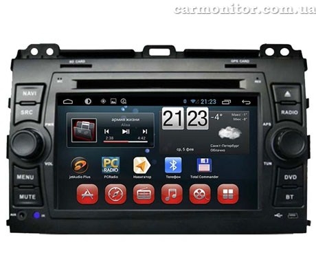 Штатная магнитола Toyota Prado 120 RedPower 18182 Android
