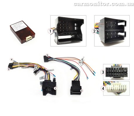 Штатная магнитола Mercedes A-class 2004-2012 RedPower 12068