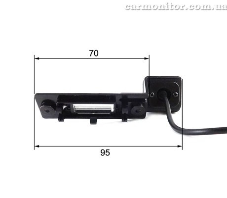 Камера заднего вида для Volkswagen Touran Falcon SC09HCCD-170-R