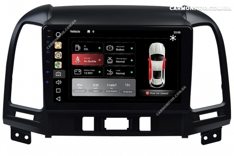 Штатная магнитола Hyundai Santa Fe 2012+ Mignova HSF-7906 Android, фото 6