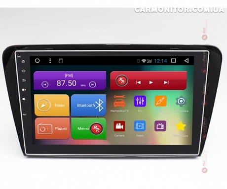 Штатная магнитола Skoda A7 2014+ RedPower 21007B Android. фото 1