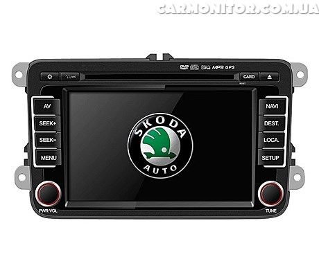 Штатная магнитола для Skoda Octavia FlyAudio E7507