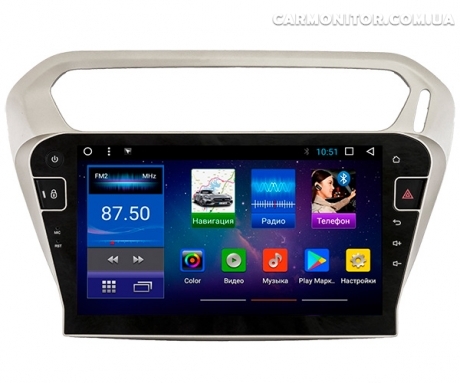 Штатная магнитола Citroen Elysee Sound Box ST- 4471T Android