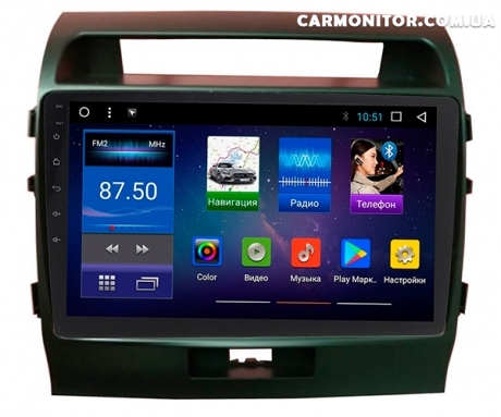 Штатная магнитола Toyota Land Cruiser 200 2008-2015 Sound Box Star Trek ST-7119T Android, фото 1