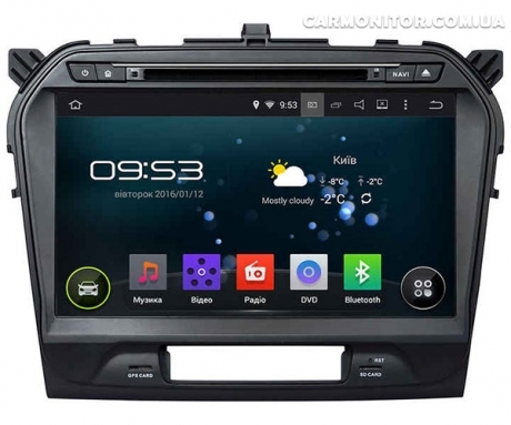 Штатная магнитола Suzuki Vitara 2015+ Incar AHR-0782A5 Android, фото 1