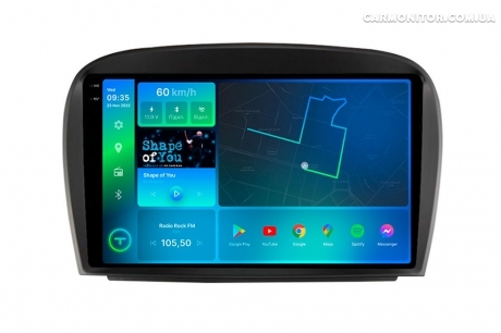 Штатна магнітола Torssen 2K Mercedes SL W230 04-11 F96128 4G Carplay DSP