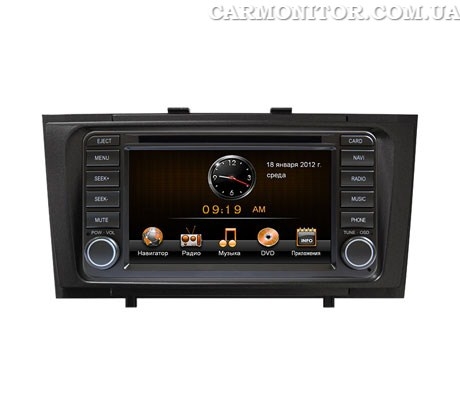 Штатная магнитола для Toyota Avensis (2009+) Road Rover