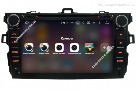 Штатная магнитола Toyota Corolla 2007-2012 Mignova TCO-8607 Android, фото 7