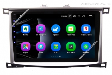 Штатная магнитола Toyota LC 100 2003+ Mignova TLC-7903s Android