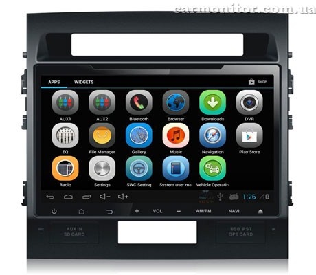 Мультимедийная система для Toyota Land Cruiser 200 (2014+) Sound Box SB-6710 Android
