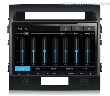 Эквалайзер Toyota Land Cruiser 200 Sound Box SB-6710 Android