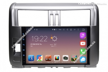 Штатная магнитола Toyota Prado 150 Comfort 2010-2013 Mignova CarPad TLP-7810 Android. фото 2