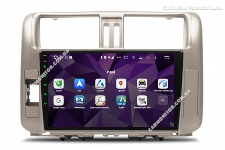 Штатная магнитола Toyota Prado 150 Comfort 2010-2013 Mignova CarPad TLP-7810 Android, фото 4