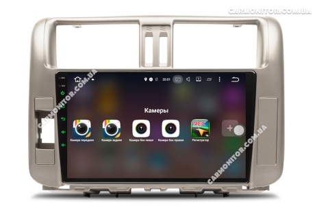 Штатная магнитола Toyota Prado 150 Lux Mignova CarPad TLP-7910s Android