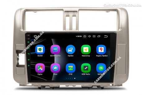 Штатная магнитола Toyota Prado 150 Lux Mignova CarPad TLP-7910s Android