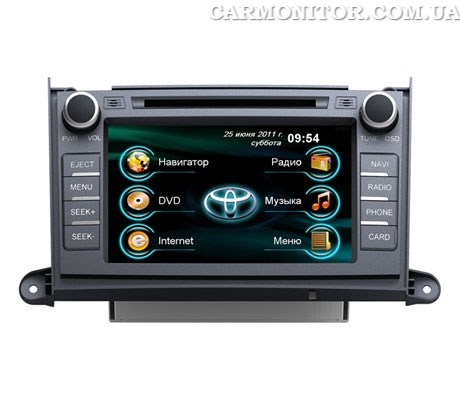 Штатная магнитола Toyota Sienna (2011+) Road Rover