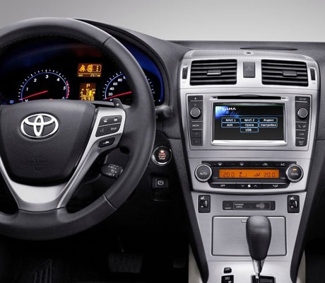NaviTouch 3010 для Toyota Avensis (2012+) Меню