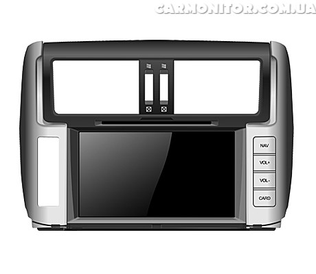 Штатная магнитола для Toyota Land Cruiser 150 PMS F75102