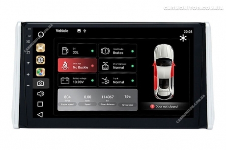 Штатная магнитола Toyota RAV4 2019+ Mignova TRA-7919 Android, фото 6