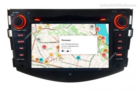 Штатная магнитола Toyota RAV4 2009+ Mignova TRA-8909 Android, фото 3