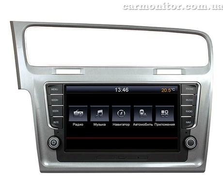 Штатная магнитола для Volkswagen Golf 7 Road Rover