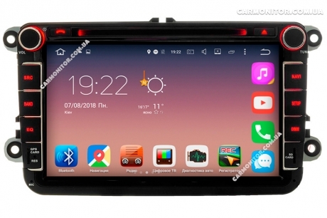 Штатная магнитола Skoda Superb Mignova VPA-8810 Android, фото 3
