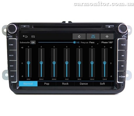 Эквалайзер VW Transporter, Multivan Sound Box Android